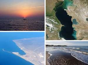 Каспийское море. Коллаж с сайта http://ya-ru.ru