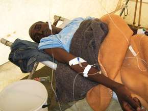 Эпидемия холеры на Гаити. Фото: http://k.com.ua