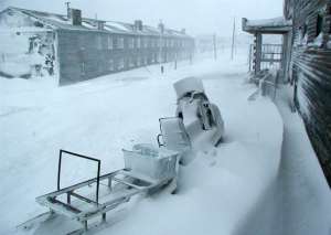 Снежный циклон на Камчатке. Фото: http://ggpht.com