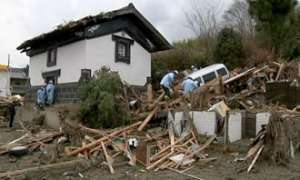 Последствия землетрясения в Японии. Фото: http://www.ctv.by