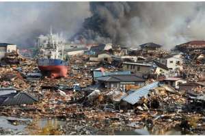Последствия землетрясения и цунами в Японии. Фото: http://pallasovka.prihod.ru