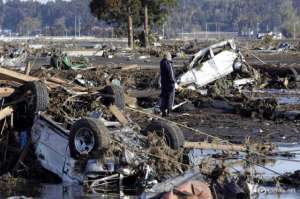 Последствия землетрясения и цунами в Японии. Фото: http://tochka.net