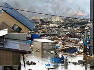 Последствия землетрясения в Японии. Фото: http://www.chaspik.spb.ru