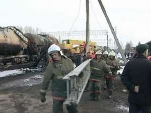 МЧС: метанол, разлившийся после аварии в Костромской области, не опасен для экологии. Фото: Вести.Ru
