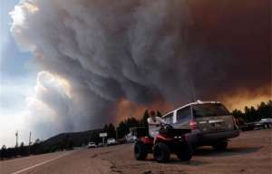 Лесные пожары в Аризоне. Фото: http://www.runyweb.com