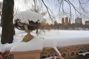 Нью-Йорк, Центральный парк, рекордный снегопад-2011 (фото asterix611).