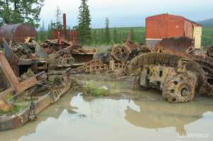 Национальный парк Югыд-Ва: на севере России лежат брошенными миллионы тонн металла. Фото: Гринпис России