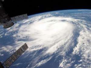 Ураган &quot;Катя&quot; на спутниковом снимке NASA, переданном по каналам ©AFP