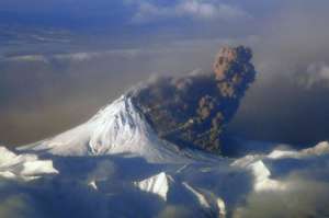 Извержение вулкана Кизимен. Фото: http://www.kscnet.ru