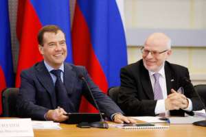 Дмитрий Медведев на Заседании Совета по развитию гражданского общества и правам человека. Фото: http://kremlin.ru