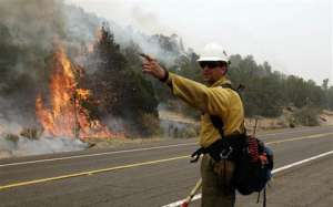 Природные пожары в Аризоне. Фото: http://www.voafanti.com
