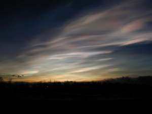 Полярные стратосферные облака. Фото: http://pedagog.profi.org.ua