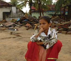 Стихийные бедствия оказывают большое влияние на детскую психику. Фото: http://www.un.org