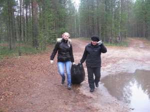 Жители Архангельской области убрали в лесах региона свыше 23 тонн бытового мусора. Фото: Двина-Информ