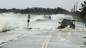 Ураган &quot;Сэнди&quot; в США. Фото Reuters с сайта http://www.dw.de