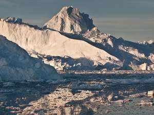 Залив Диско в Гренландии (фото Ian Joughin / University of Washington).
