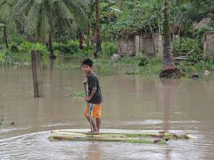 Последствия тайфуна на Филиппинах. Фото ©AFP