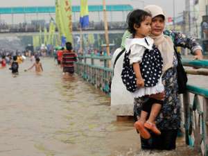 Наводнение в Джакарте. Фото: http://www.newsfiber.com