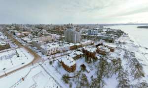 Хабаровск зимой. Фото: http://skyscrapercity.com
