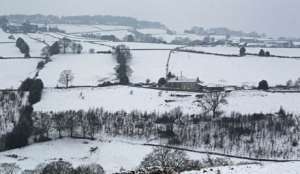 Снегопады в Англии. Фото EPA с сайта &quot;Голос России&quot;