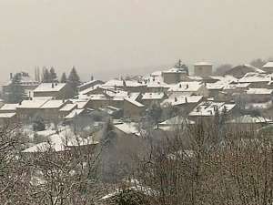 На юге Италии выпал снег. Фото: Вести.Ru