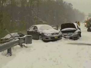 За сутки в Коннектикуте выпал почти метр снега. Фото: Вести.Ru