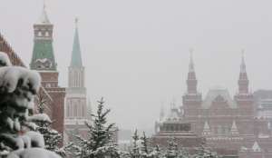 Снегопад в Москве будет идти до выходных. Фото EPA с сайта &quot;Голос России&quot;