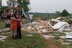 Последствия торнадо. Фото: http://obozrevatel.ua