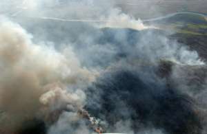 В Красноярском крае горят более шести тысяч гектаров тайги. Фото: lentaregion.ru