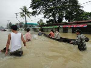 Наводнение в Мьянме. Фото: http://www.vseneprostotak.ru
