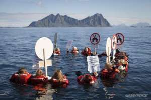 Лофотенские острова – не место для добычи нефти! Фото: Greenpeace