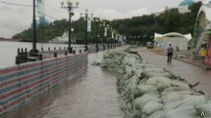 За последние сутки уровень воды в районе Хабаровска снизился на 16 см 