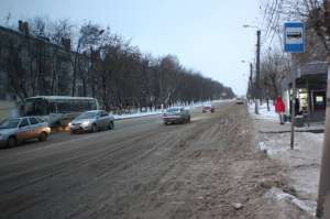 Соль на дороге. Фото: http://gorodkirov.ru