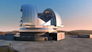 Главной составляющей телескопа будет зеркало размером с половину футбольного поля. Фото: http://www.bbc.co.uk
