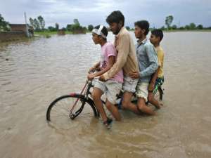 Наводнение в Индии. Фото: http://ntv.ru