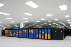  Суперкомпьютер Cray XT5 в Национальной лаборатории Ок-Ридж в США.  Фото: Daderot/ wikipedia.org