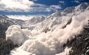Лавина в Альпах. Фото: http://lifenewscontent.ru
