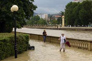 Наводнение в Сочи 25 июня 2015 года. Фото с сайта Lenta.Ru