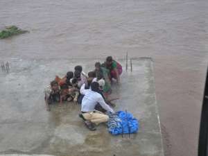 Последствия проливных дождей в Индии. Фото: India TV News Desk 