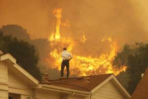 Лесные пожары в Калифорнии. Фото: http://www.business.ua
