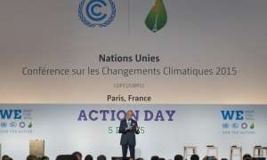 Всемирная конференция ООН по климату в Париже. Фото: Jonathan Raa/ Zuma/ TASS
