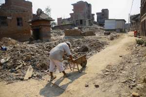 Последствия землетрясения в Непале. © globallookpress.com