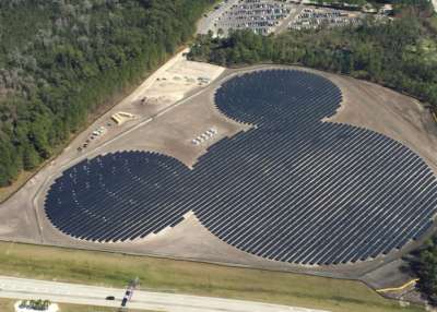 Солнечная электростанция парка развлечений Walt Disney во Флориде / inhabitat.com