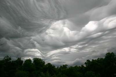 Облака Asperitas. © Elaine Patrick | Cloud Appreciation Society Member