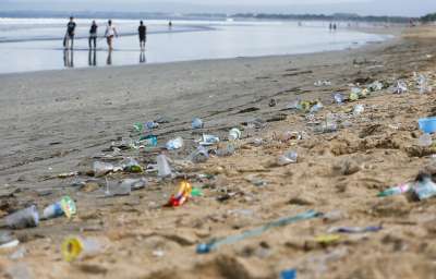 Производителей пластиковых бутылок планируют заставить вложиться в их сбор и переработку © EPA/MADE NAGI