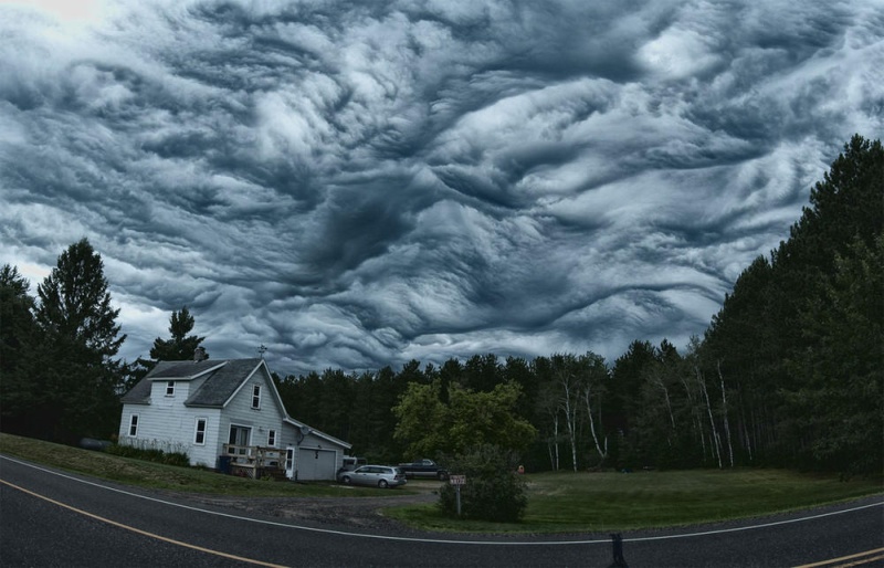 Фотофакт: Асператус - самые страшные облака