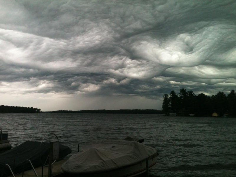 Фотофакт: Асператус - самые страшные облака