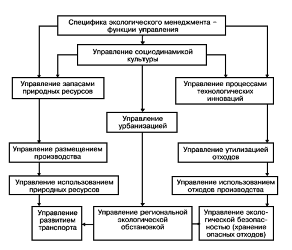 Рис. 5. Функции экологического менеджмента