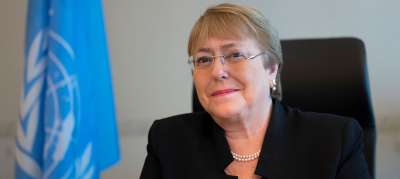 Верховный комиссар ООН по правам человека Мишель Бачелет. Фото: ООН/Ж.Ферре