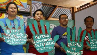 Филиппинские активисты требуют прекратить насилие